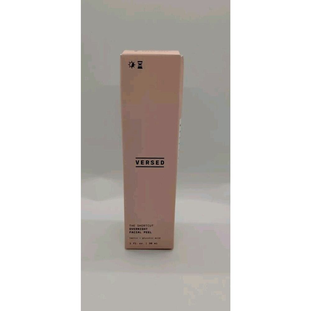 Versed The Shortcut Overnight Facial Peel Lactic + Glycolic Acid - 1 Oz